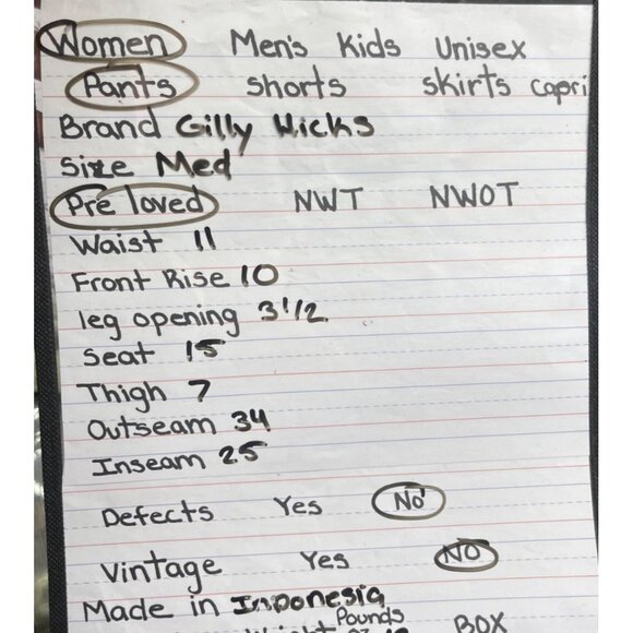 Gilly Hicks Women Med Gray Athletic Leggings Activewear Spandex Gym Wear Workout - Picture 5 of 5